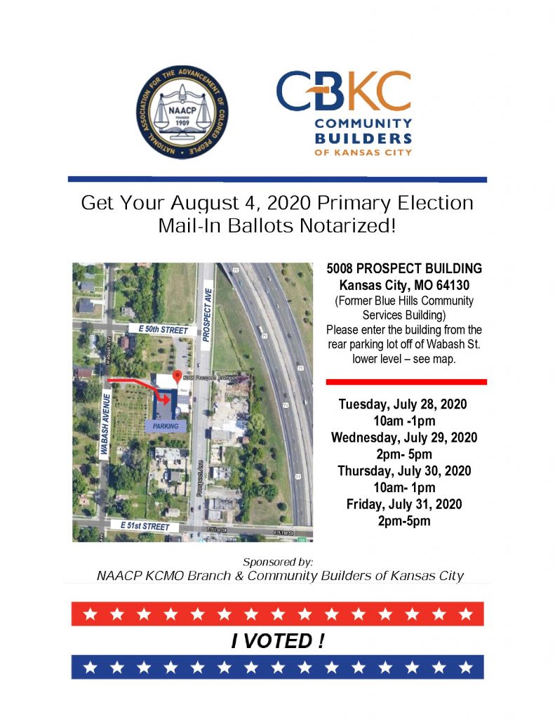 Get Your August 4, 2020 Primary Election Mail-In Ballot Notarized